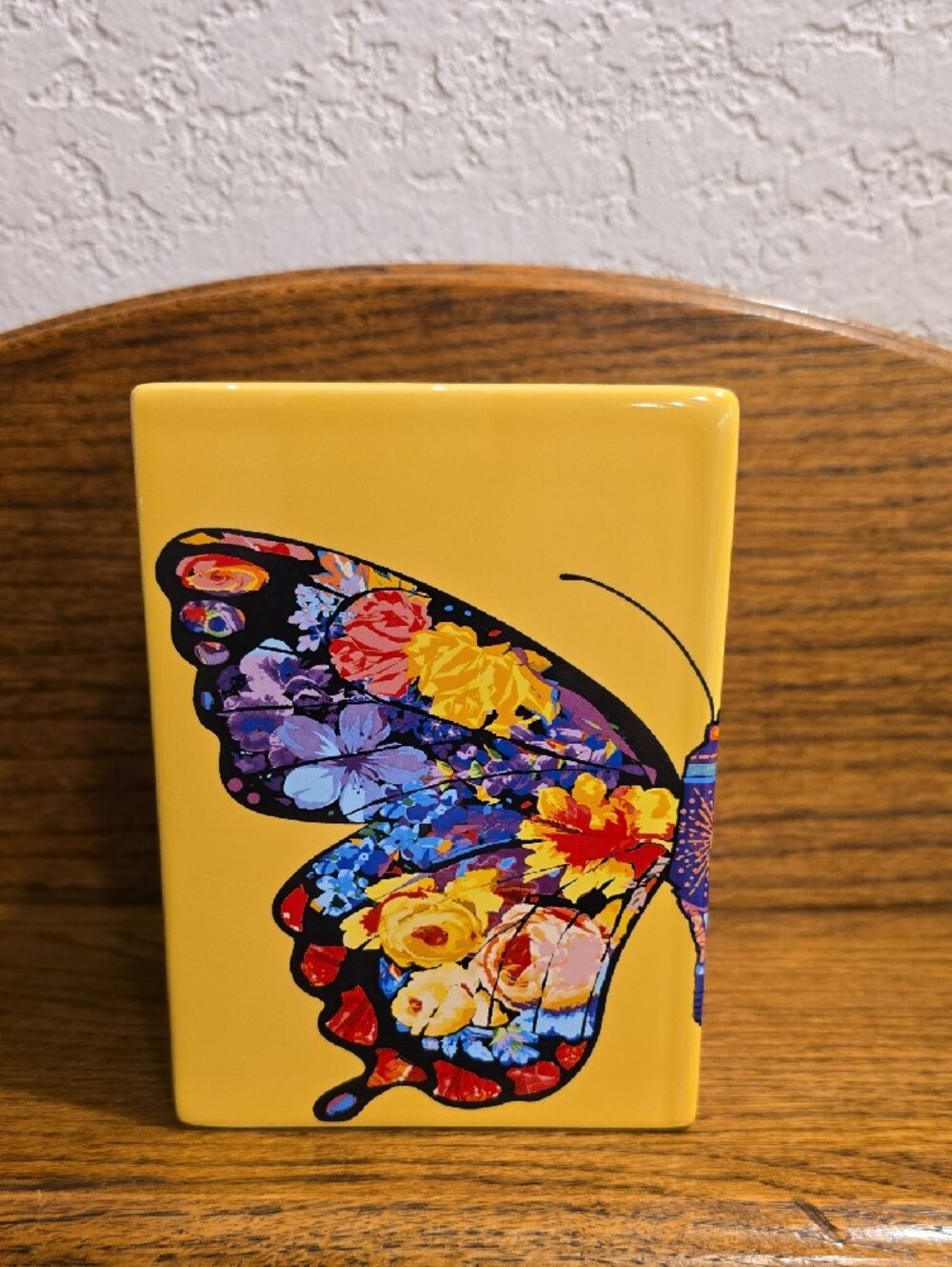 Teleflora Ceramic Butterfly Vase - Picture 2 of 10
